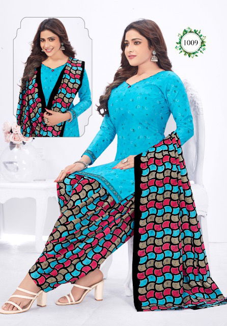 Navkar Tulsi 1 Casual Daily Wear Cotton Printed Dress Material Collection